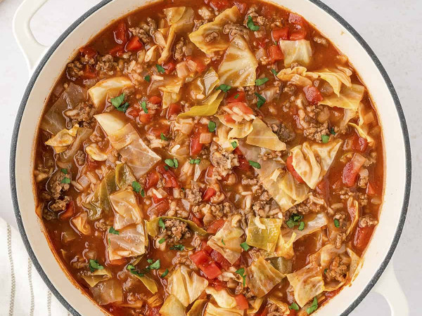 Easy Unstuffed Cabbage Soup