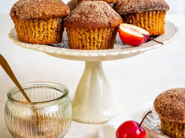 Apple Cider Pumpkin Muffins