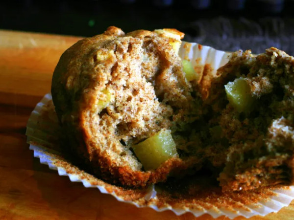 Whole Wheat Mini Muffins with Apple Cider and Bran