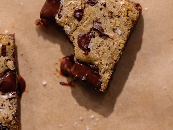 Bourbon-Infused Brown Butter Blondies