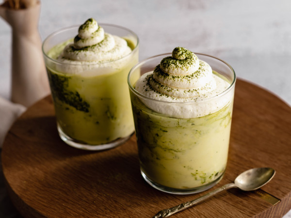 Light and Airy Matcha Mousse