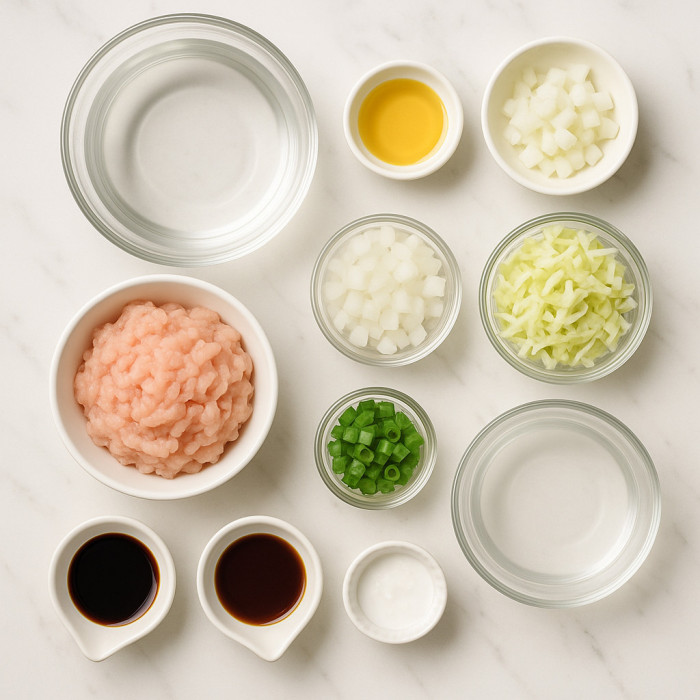 Chicken Soup with Cabbage and Noodles ingredients