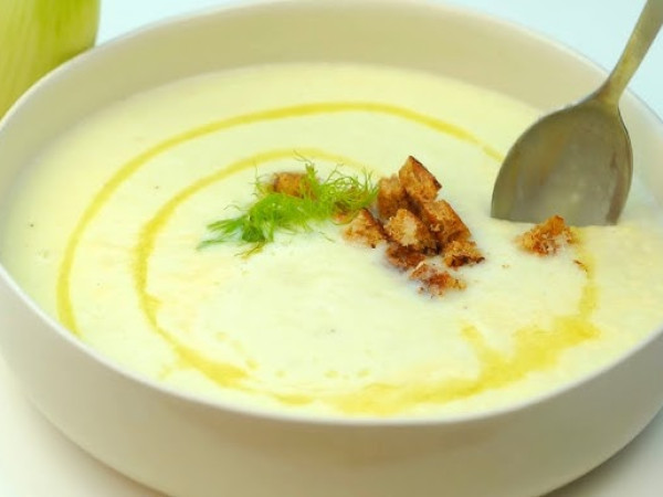 Creamy Vegetarian Fennel Soup Delight