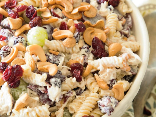 Cashew Chicken Pasta Dish