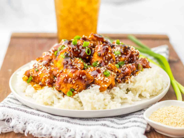 Chicken with Honey and Sesame Sauce