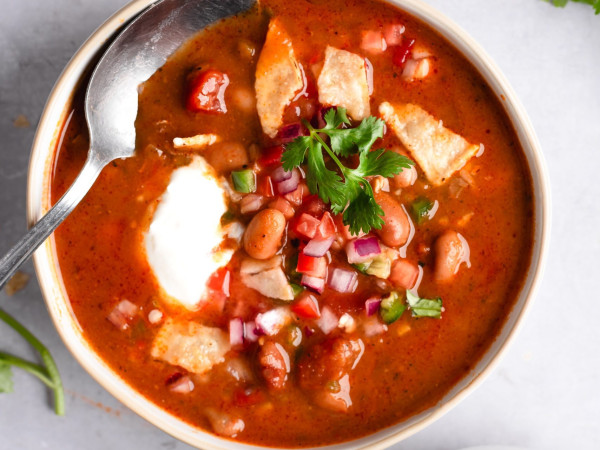 Fiery Pinto Beans Made in the Slow Cooker