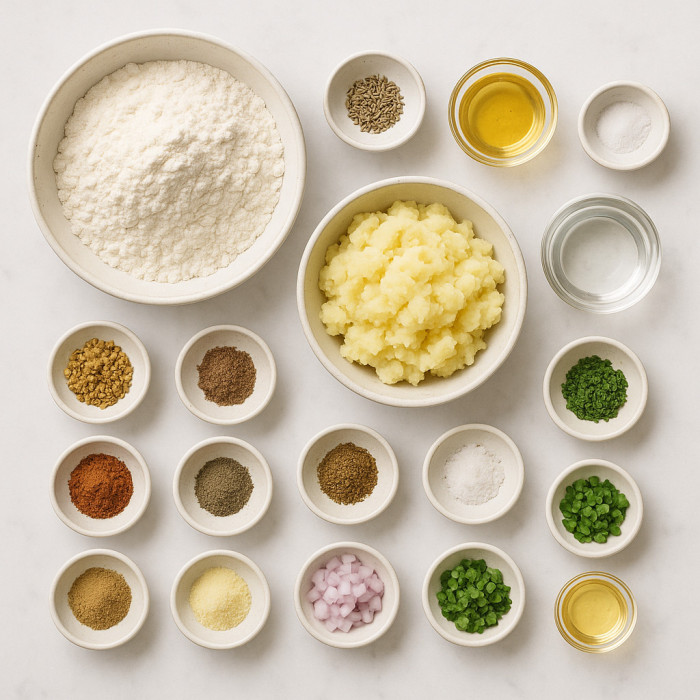 Golden Potato Hand Pies ingredients