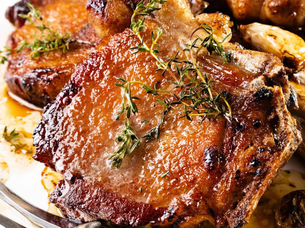Juicy Brined Pork Chops with Flavor