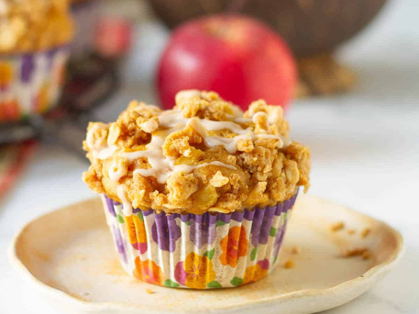 Scrumptious Apple Muffins with Peanut Butter
