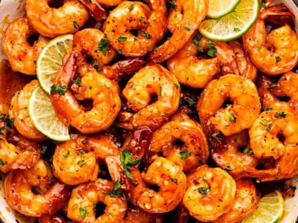 Shrimp with Jamaican Jerk Seasoning in Foil