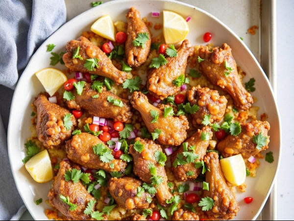 Sheet Pan Nachos, Ginger Sesame Wings, and Loaded Smashed Potatoes with Reynolds Wrap®