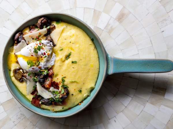 Breakfast Porridge with Polenta
