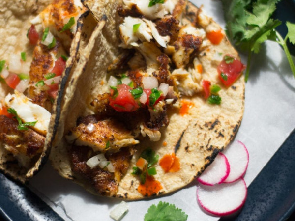 Tilapia Tacos with a Blackened Twist