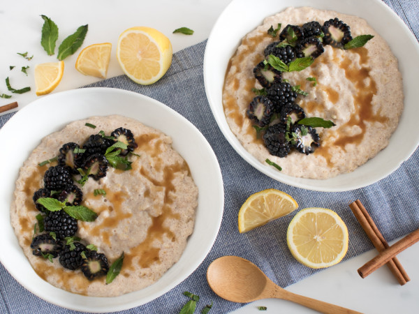 Oats with Citrus and Ricotta
