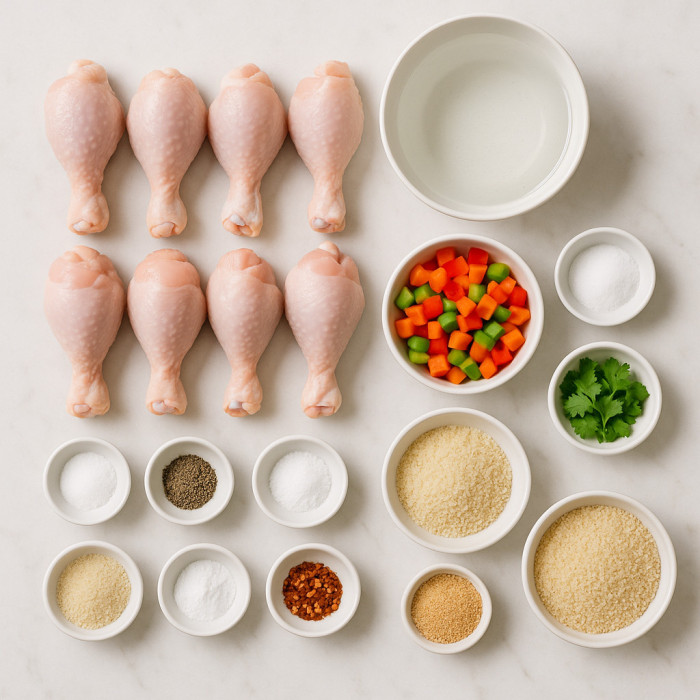 Flavorful Chicken Legs ingredients
