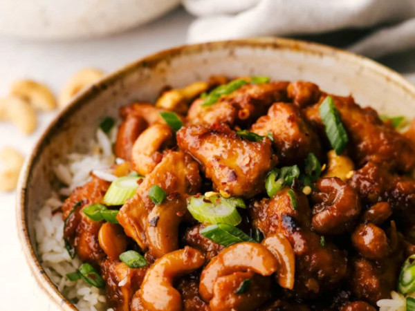Cashew Chicken in a Slow Cook
