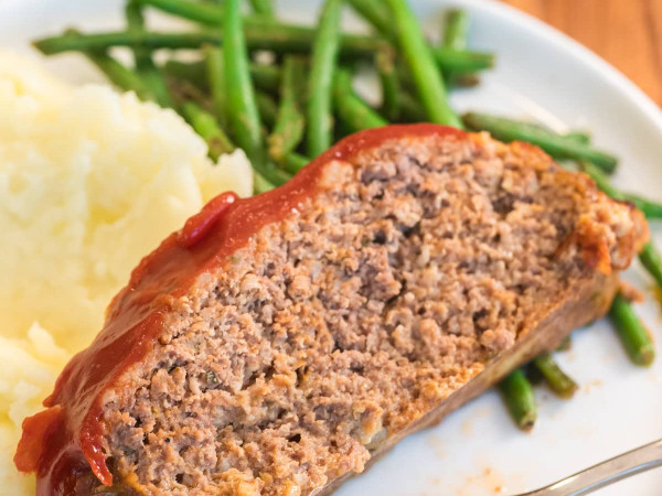 Comforting Meatloaf Supper Made in a Slow Cooker