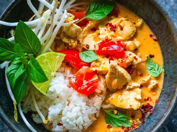 Easy Thai Red Curry Chicken Made in the Instant Pot®