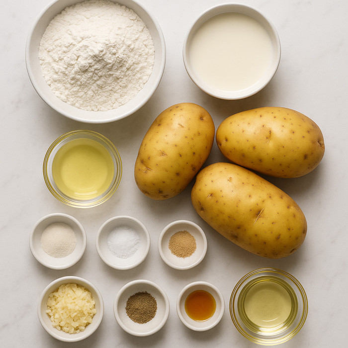 Yummy Potato Bread ingredients