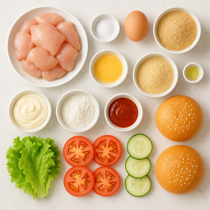 Chicken sandwich delight ingredients