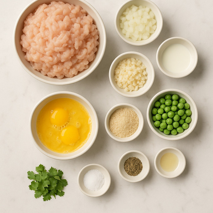 Chicken-Based Meatloaf ingredients