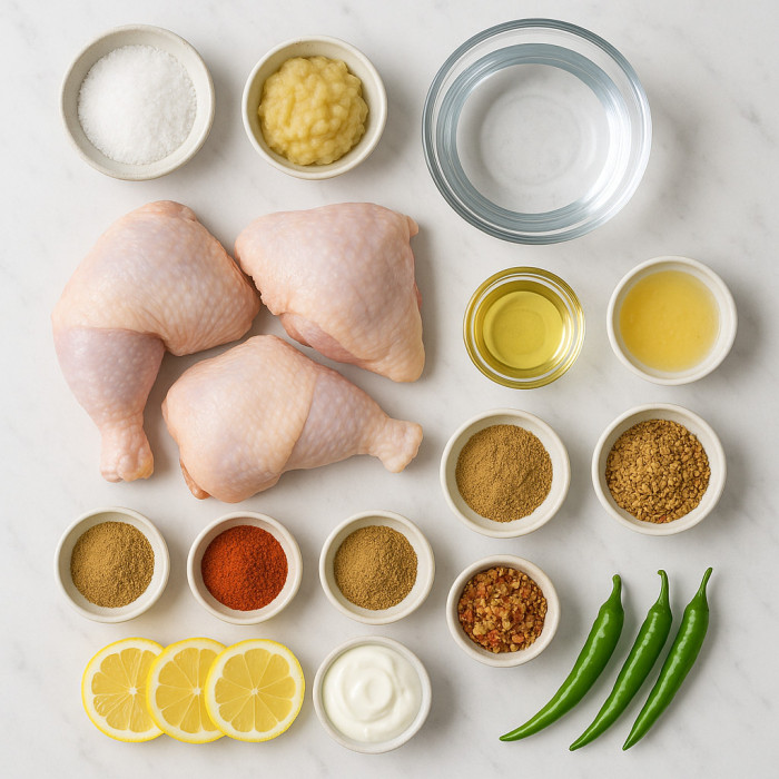 Herb-Roasted Chicken ingredients