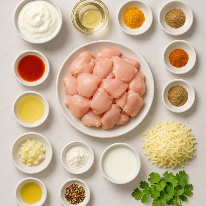 Cheese-Topped Chicken Casserole ingredients
