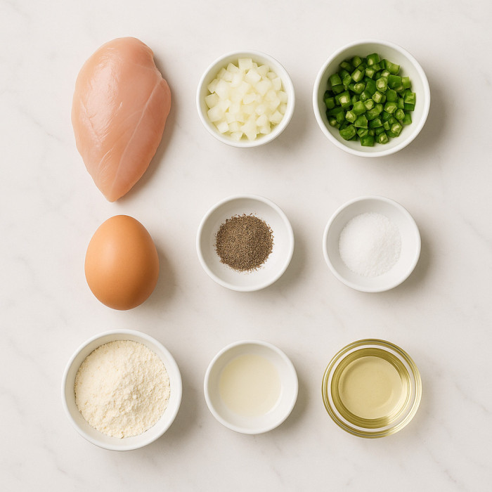 Chicken-Stuffed Crepes ingredients