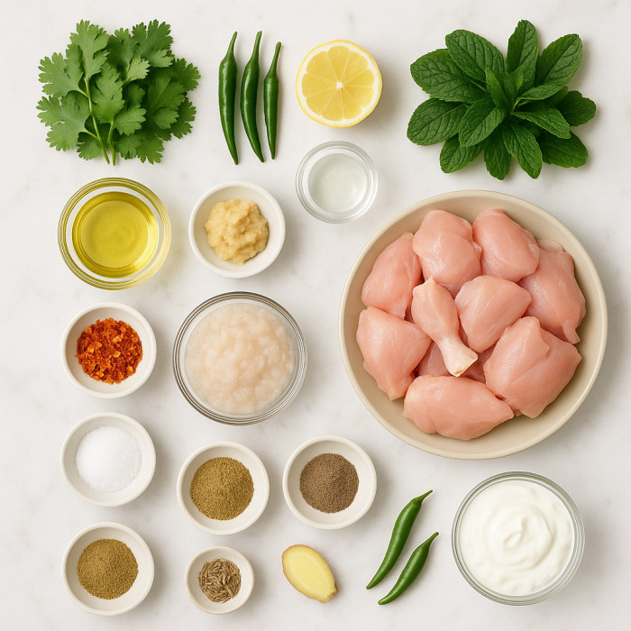 Hot and Spicy Chicken ingredients