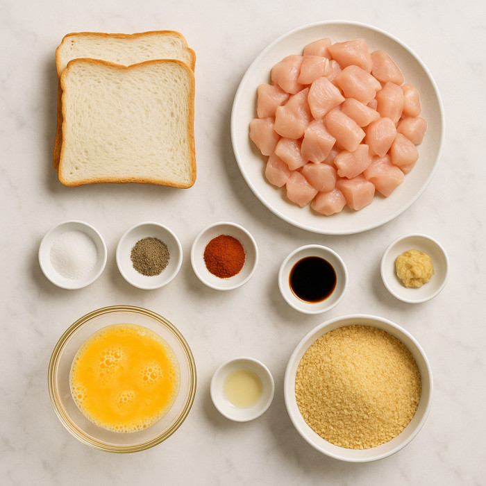 Golden Chicken Nibbles ingredients