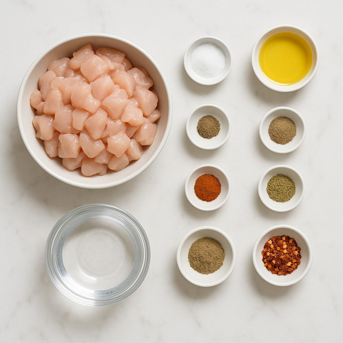 Bohra Inspired Chicken Patties ingredients